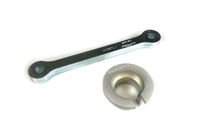 alpha Technik Tieferlegungssatz 33mm für Kawasaki Ninja 250R; Typ EX250K; Modelljahr 2008-
