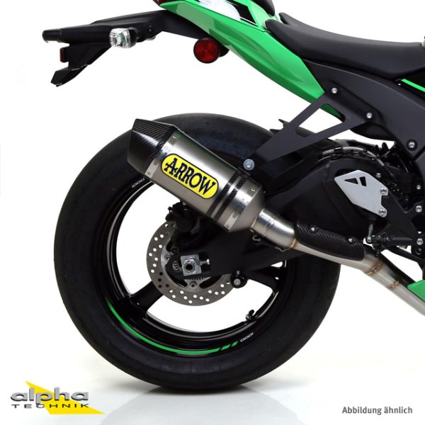 ARROW Auspuff RACE-TECH für Kawasaki ZX-10R 2016-2018, Titan