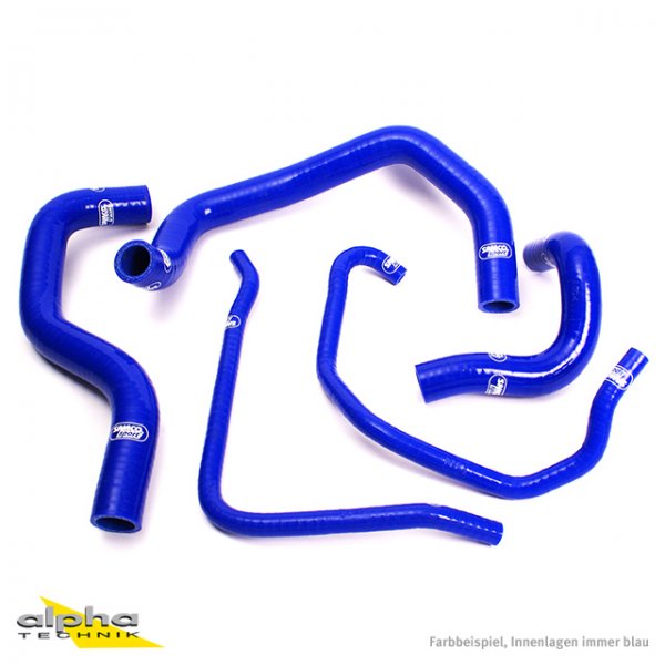 SAMCO Siliconschlauch Kit blau Kawasaki ZX636B, ZX600K für ZX6RR Ninja ZX600K