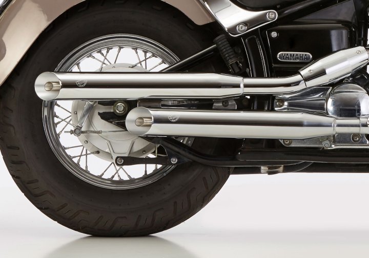 FALCON Cromo Line fÃ¼r XVS650 Drag Star 4VR/4XR für XVS650 Drag Star 4VR/4XR
