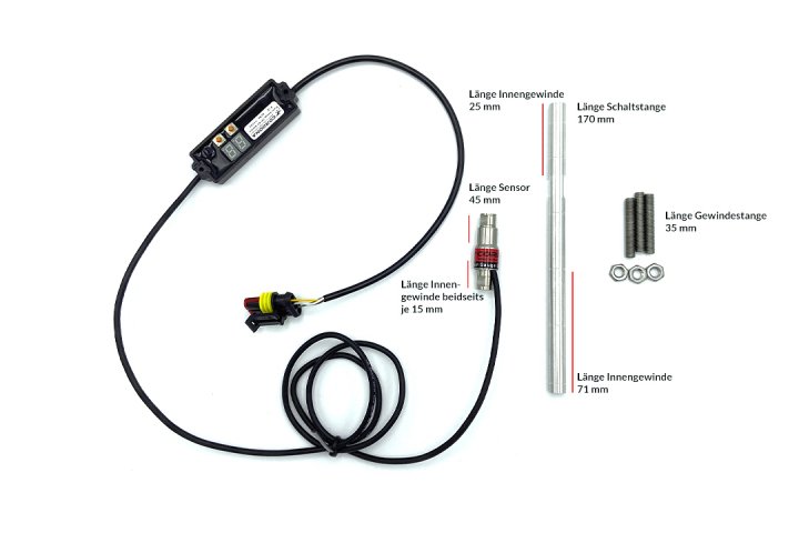 CORDONA PQ8 210B Combo Quickshifter, Stand-Alone-Schaltautomat für