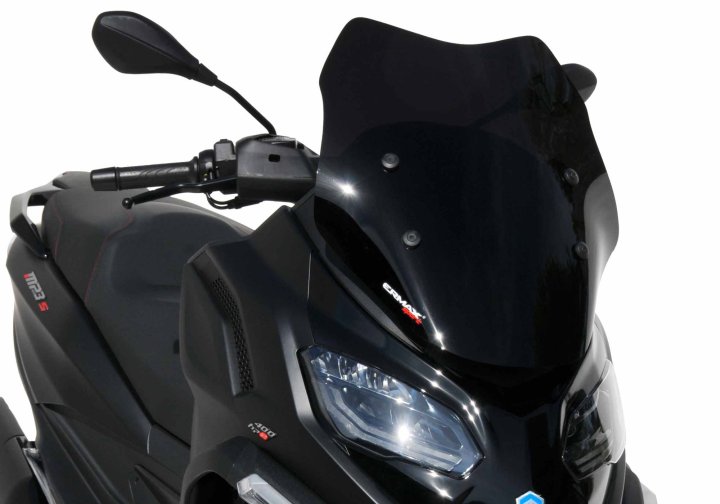 ERMAX Scooterscheibe Sport fÃ¼r MP3 400 Exclusive TD1 für MP3 400 Exclusive TD1