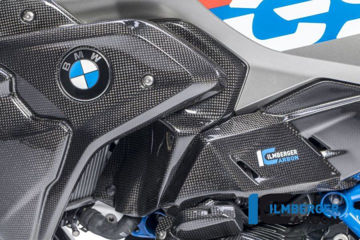 Ilmberger Carbon Luftauslassverkleidung links für R1200GS 1G12