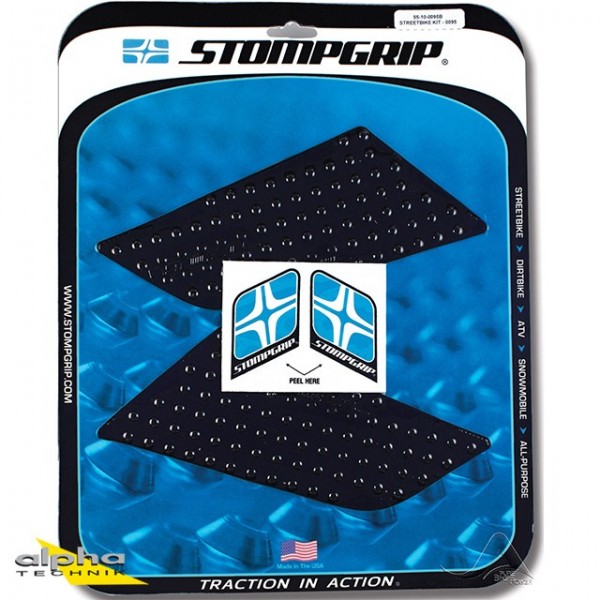 Stompgrip schwarz, Suzuki SFV650 Gladius, 2009-15 SFV650 Gladius WVCX