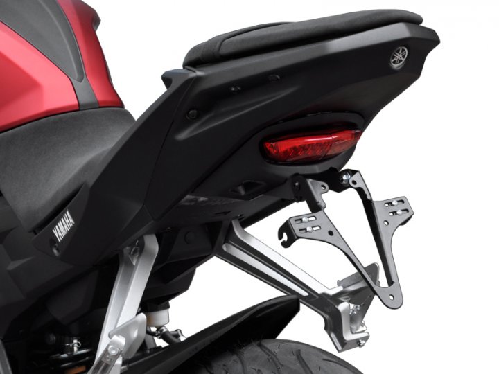 ZIEGER Kennzeichenhalter Yamaha MT-125 BJ 2014-19 für MT-125