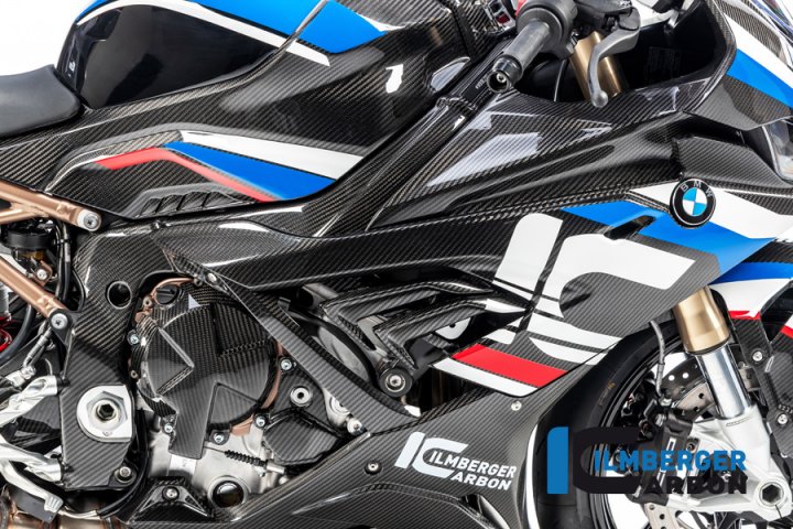 Ilmberger Carbon Rahmenabdeckung rechts, Carbon für S1000RR 2R99