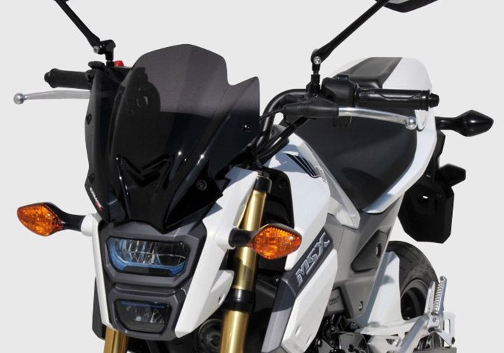ERMAX Naked-Bike-Scheibe fÃ¼r MSX125 JC61 für MSX125 JC61