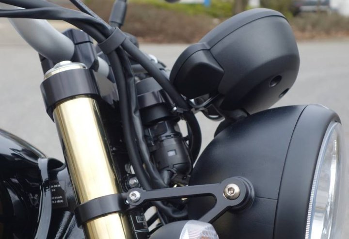 LSL Gabelbrücke Triumph Thruxton R, 2016, schwarz