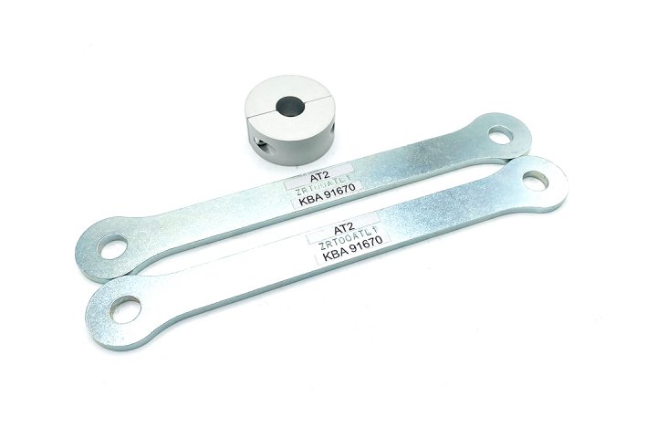 alpha Technik Tieferlegungssatz 30mm für Kawasaki ZX6R 636; Typ ZX636E; Modelljahr 2013-