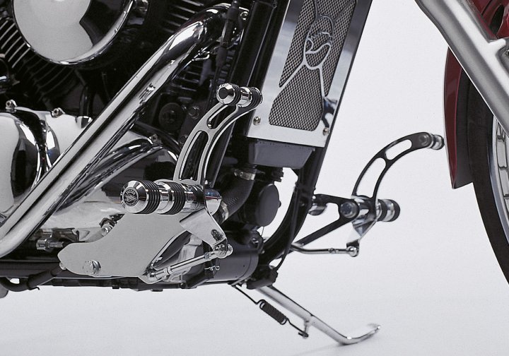 FALCON Round Style FuÃŸrastenanlage fÃ¼r VN 800 VN800A/A für VN 800 VN800A/A