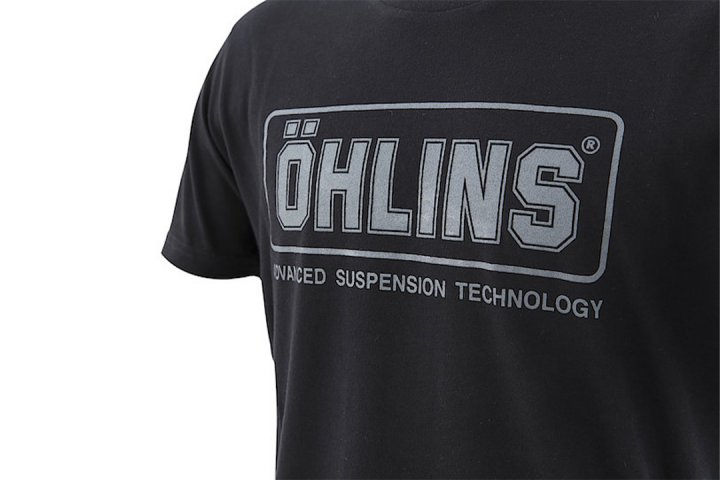 Öhlins Original T-Shirt schwarz Größe S