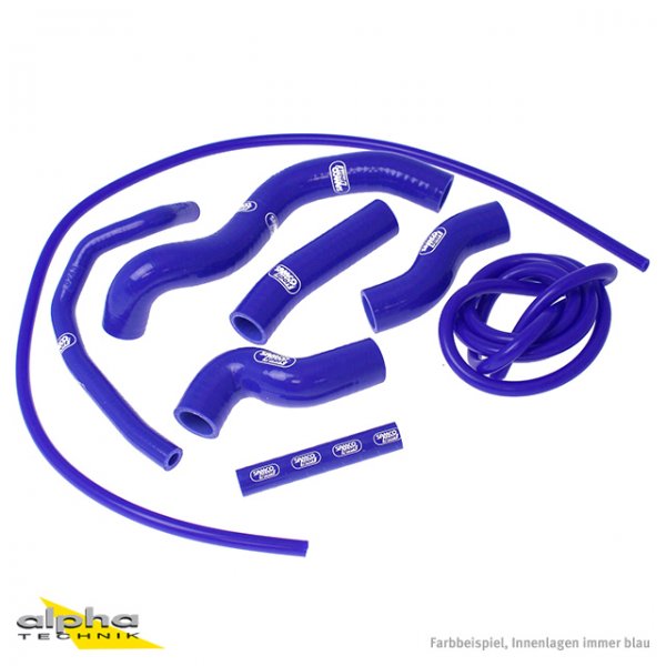 SAMCO Siliconschlauch Kit blau f Kawasaki Z1000, ZRT00B für Z1000 ZRT00B