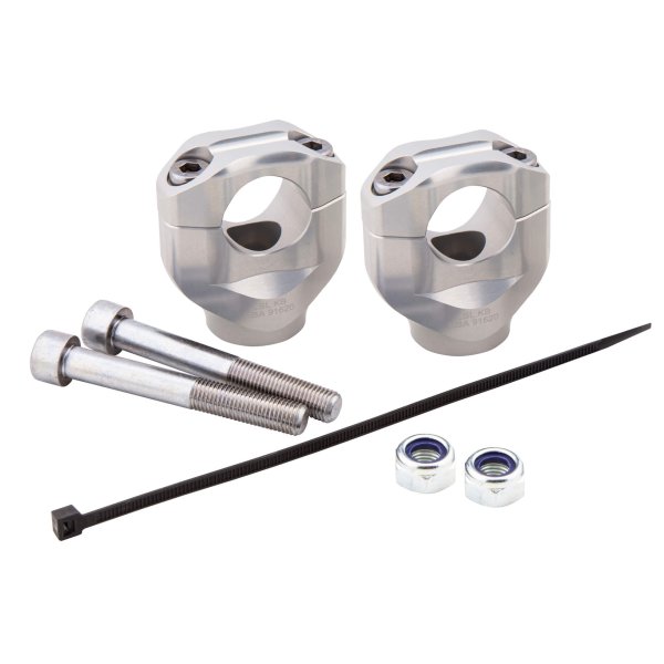 LSL Klemmbock-Kit 28,6 mm für BMW S1000R, Typ 2R99, 2R99r, 2021- , silber