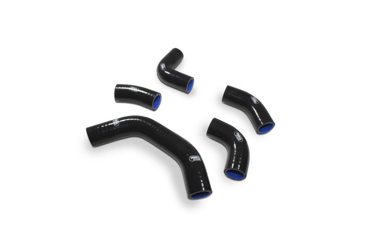 SAMCO Siliconschlauch Kit schwarz Kawasaki ZX10R/R, 2021-23 für ZX10RR Ninja ZXT02L EURO5