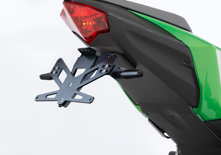 PROTECH Kennzeichenhalterset inkl. Reflektor und Kennzeichenbeleuchtung fÃ¼r Z125 BR125K für Z125