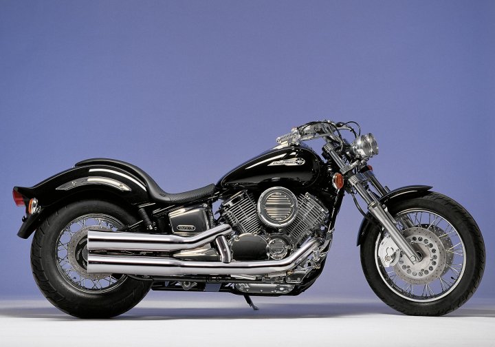 FALCON Double Groove Komplettanlage fÃ¼r XVS650 Drag Star 4VR/4XR für XVS650 Drag Star 4VR/4XR